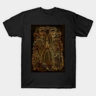 Nascentes Morimur. Born To Die (Version 2). Mystic and Occult Design. T-Shirt